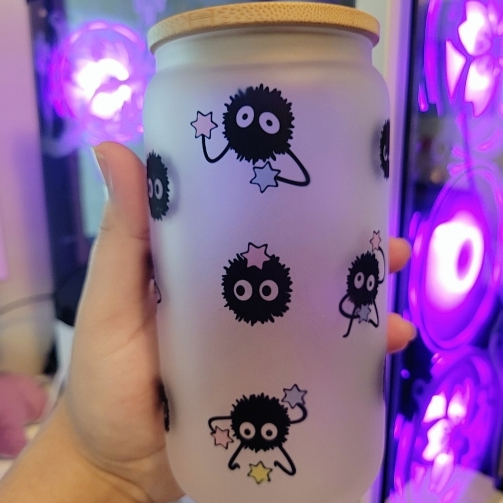 Studio Ghibli Soot Sprite Frosted Cup